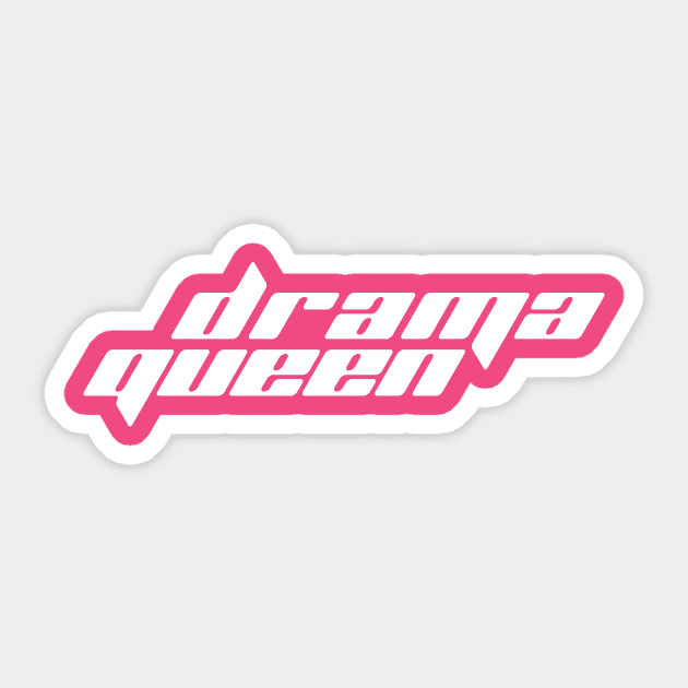 Drama Queen - Y2K Vibes Sticker by The90sMall